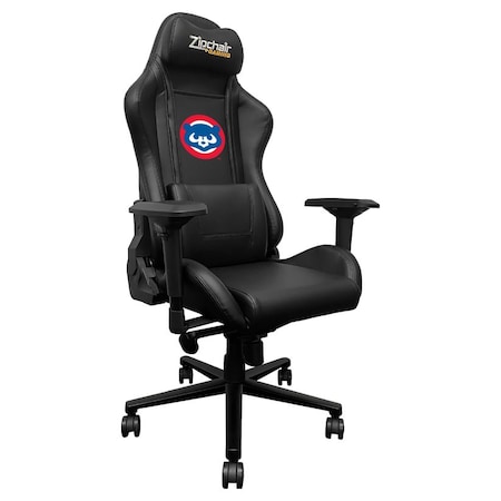 Dreamseat Xpression Pro Gaming Chair with Chicago Cubs Cooperstown Primary Logo XZXPPRO032-PSCOOP0130A